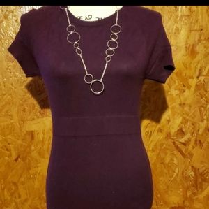 Cute Plum Sweater Dress 💙